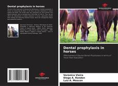 Buchcover von Dental prophylaxis in horses