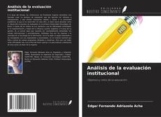 Buchcover von Análisis de la evaluación institucional