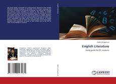 English Literature kitap kapağı