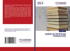 SABUN VE DETERJAN TEKNOLOJİSİ kitap kapağı