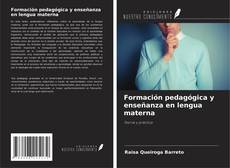 Buchcover von Formación pedagógica y enseñanza en lengua materna