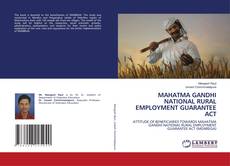 MAHATMA GANDHI NATIONAL RURAL EMPLOYMENT GUARANTEE ACT kitap kapağı