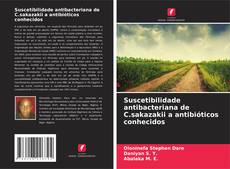 Buchcover von Suscetibilidade antibacteriana de C.sakazakii a antibióticos conhecidos