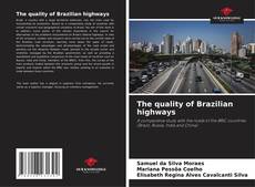 Buchcover von The quality of Brazilian highways