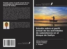 Buchcover von Estudio sobre el perfil actual de las actividades de subsistencia en el bloque de Sadiya