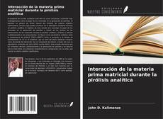 Buchcover von Interacción de la materia prima matricial durante la pirólisis analítica