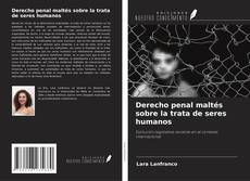 Buchcover von Derecho penal maltés sobre la trata de seres humanos