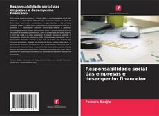 Buchcover von Responsabilidade social das empresas e desempenho financeiro