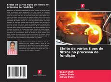 Buchcover von Efeito de vários tipos de filtros no processo de fundição