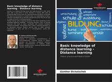 Bookcover of Basic knowledge of distance learning - Distance learning