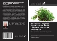 Capa do livro de Briófitos de lugares significativos de los Cárpatos Orientales, Eslovaquia 