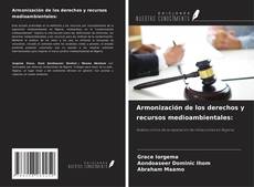 Armonización de los derechos y recursos medioambientales:的封面