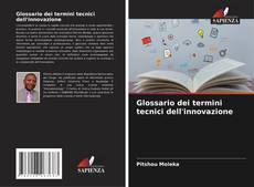 Portada del libro de Glossario dei termini tecnici dell'innovazione