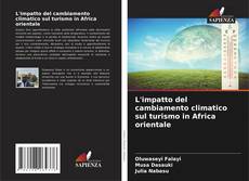 Portada del libro de L'impatto del cambiamento climatico sul turismo in Africa orientale