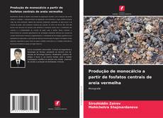 Buchcover von Produção de monocálcio a partir de fosfatos centrais de areia vermelha