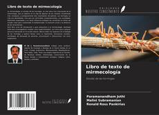 Обложка Libro de texto de mirmecología