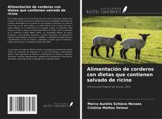 Buchcover von Alimentación de corderos con dietas que contienen salvado de ricino