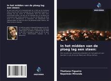 Portada del libro de In het midden van de ploeg lag een steen: