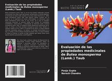 Capa do livro de Evaluación de las propiedades medicinales de Butea monosperma (Lamk.) Taub 