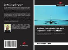 Copertina di Study of Thermo-Gravitational Separation in Porous Media