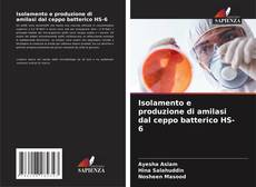 Bookcover of Isolamento e produzione di amilasi dal ceppo batterico HS-6