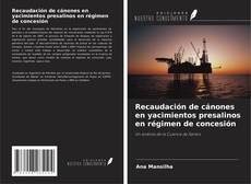 Portada del libro de Recaudación de cánones en yacimientos presalinos en régimen de concesión