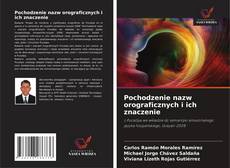 Portada del libro de Pochodzenie nazw orograficznych i ich znaczenie