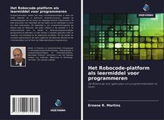 Portada del libro de Het Robocode-platform als leermiddel voor programmeren