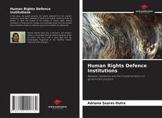 Human Rights Defence Institutions kitap kapağı