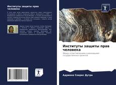Capa do livro de Институты защиты прав человека 