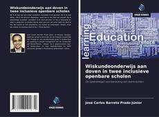 Portada del libro de Wiskundeonderwijs aan doven in twee inclusieve openbare scholen