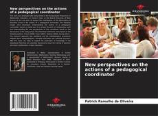 Bookcover of New perspectives on the actions of a pedagogical coordinator