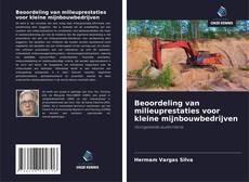 Portada del libro de Beoordeling van milieuprestaties voor kleine mijnbouwbedrijven