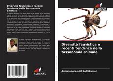 Portada del libro de Diversità faunistica e recenti tendenze nella tassonomia animale