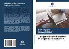 Bookcover of Zeitgenössische Lesarten in Organisationsstudien