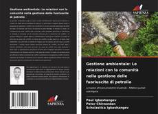 Bookcover of Gestione ambientale: Le relazioni con la comunità nella gestione delle fuoriuscite di petrolio