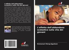 Bookcover of L'effetto dell'abbandono scolastico sulla vita dei giovani