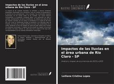 Portada del libro de Impactos de las lluvias en el área urbana de Rio Claro - SP