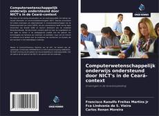 Portada del libro de Computerwetenschappelijk onderwijs ondersteund door NICT's in de Ceará-context