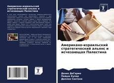 Portada del libro de Американо-израильский стратегический альянс и исчезающая Палестина