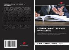 Bookcover of REGISTRATION OF THE BOARD OF DIRECTORS