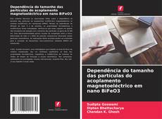 Portada del libro de Dependência do tamanho das partículas do acoplamento magnetoeléctrico em nano BiFeO3