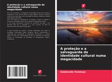 Couverture de A proteção e a salvaguarda da identidade cultural numa megacidade