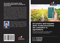 Portada del libro de Un'analisi dell'impatto della modernizzazione dei contadini in agricoltura