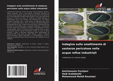 Portada del libro de Indagine sullo smaltimento di sostanze pericolose nelle acque reflue industriali