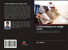 Couverture de L'informatique en nuage verte