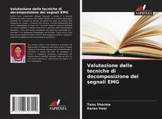 Portada del libro de Valutazione delle tecniche di decomposizione dei segnali EMG