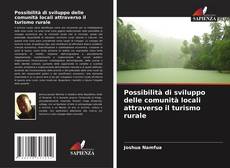 Portada del libro de Possibilità di sviluppo delle comunità locali attraverso il turismo rurale