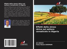 Buchcover von Effetti dello stress idrico sul settore cerealicolo in Algeria