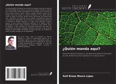 Portada del libro de ¿Quién manda aquí?